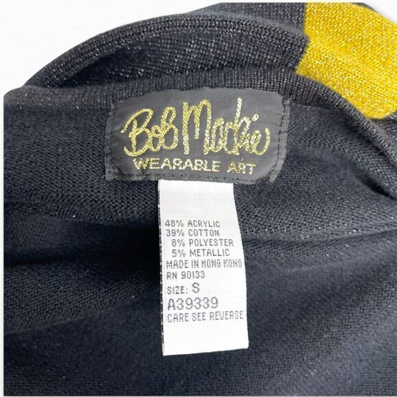 BOB MACKIE Metallic Knit Cardigan Cami Set - Picture 9 of 9